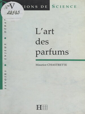 cover image of L'art des parfums